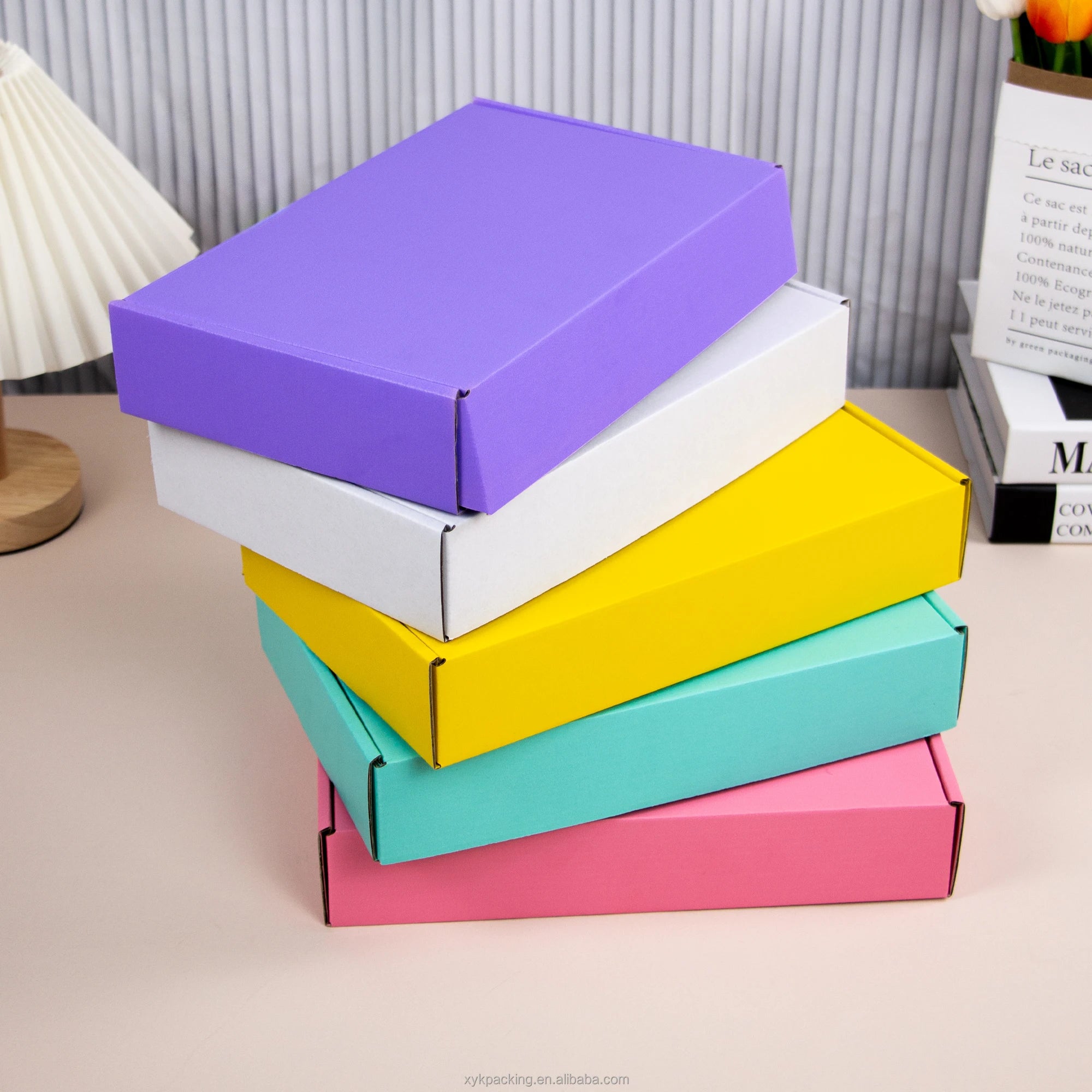 Wholesale Mailer Box Shipping Custom logo Small Corrugated Cardboard Gift Packaging Luxury Branded Boxes for Small Business