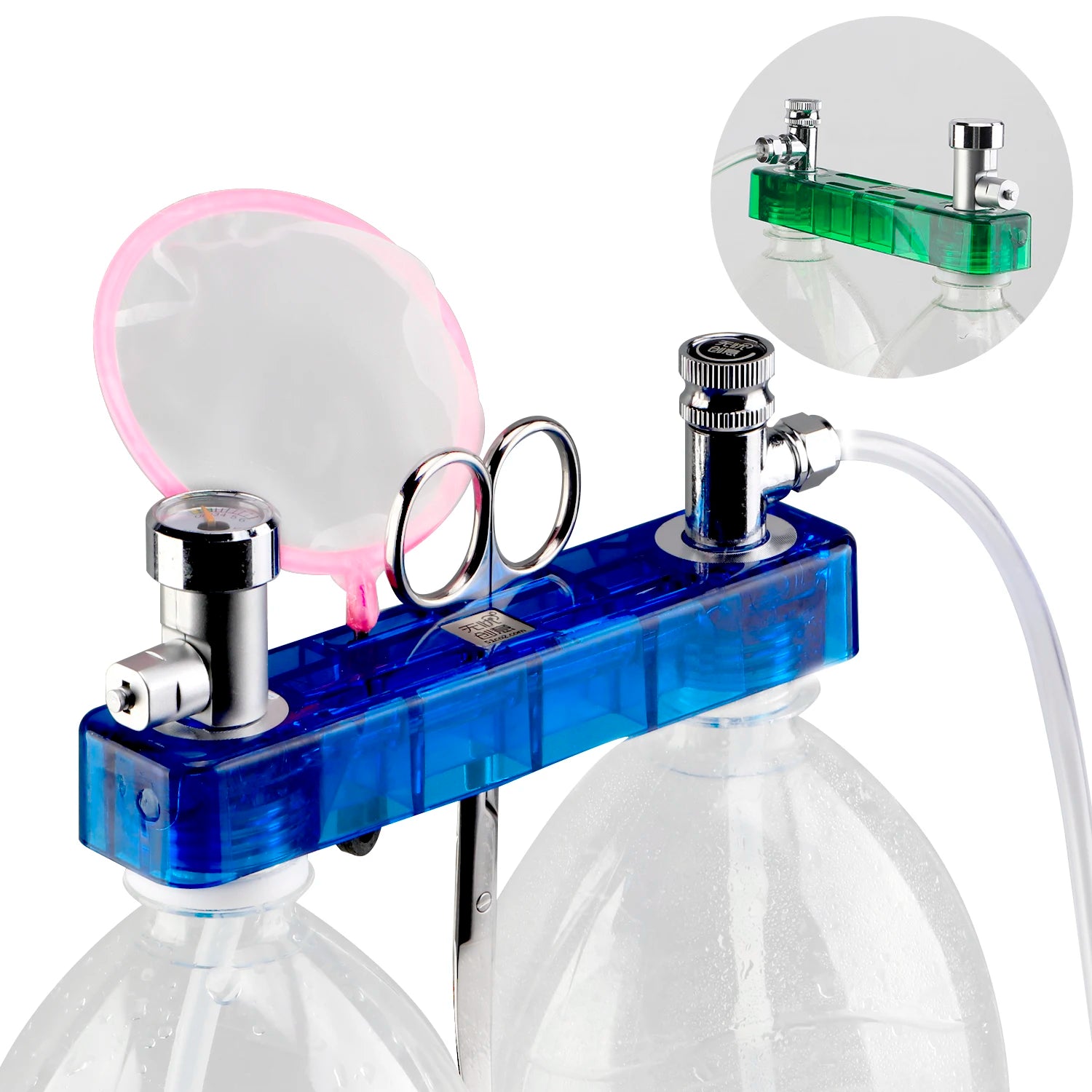 UUIDEAR Eco-Friendly Plastic DIY CO2 Aquarium Kit 2L for Fish Tank