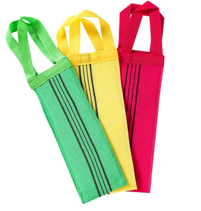 Bath Body Wash Exfoliating Cloth Korean Italy Towel Viscose  Long Shower Scrub Beauty Skin Exfoliating Scrubber for Back