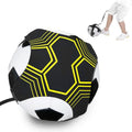 Soccer Football Training Belt Football Kick Trainer Soccer Training Aids Adjustable Kick Solo Soccer Trainer
