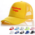 Wholesale Cheap 5 Panel Golf Foam Mesh Gorras Gorros Baseball Cap With Mesh Custom logo Trucker Hat