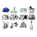 Fine Jewelry 925 Bracelet Cars Cute Silver Charms for Bracelet Making