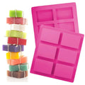 Non Stick Mini Soap Molds Custom Silicone Molds Cavity Rectangle Handmade Silicone Hot Selling  Moulds Cake Tools Making Soap