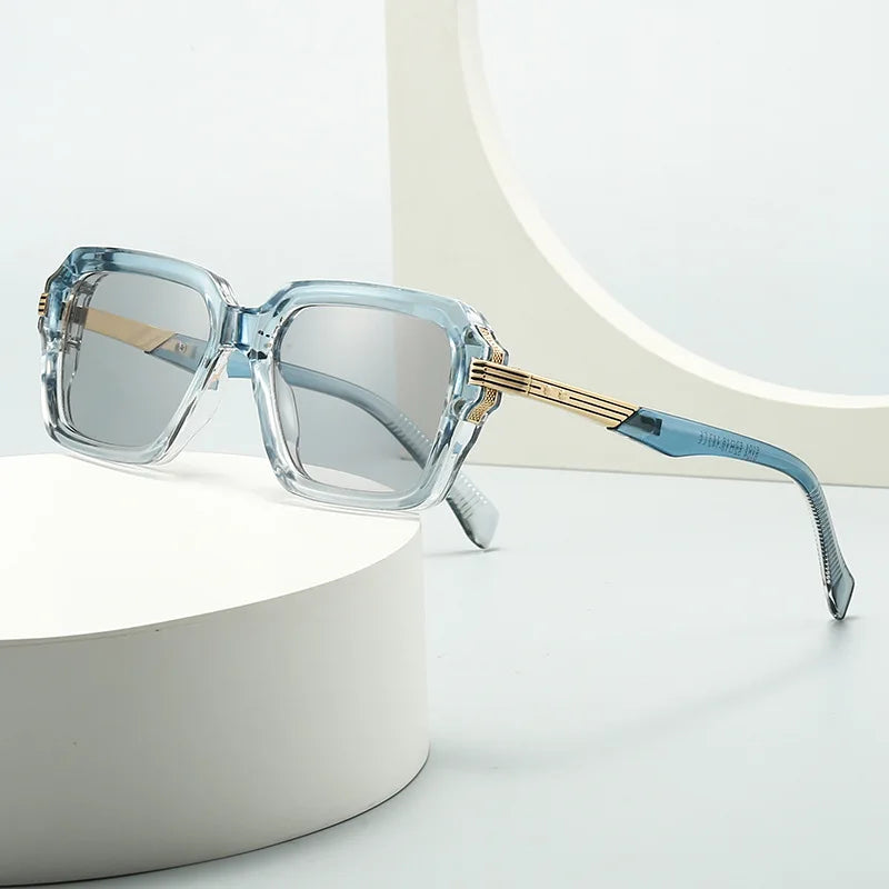 Custom Plastic Sunglasses Logo Men High Quality Gafas De Sol 2026 Luxury Sunglasses Square Glasses