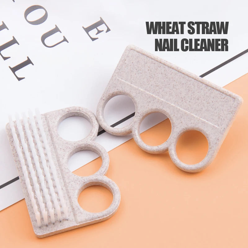 Nail Tools Dust Brush Nail Cleaning Hard Hair Light Therapy Nail Treatment Sanding Dust Brush