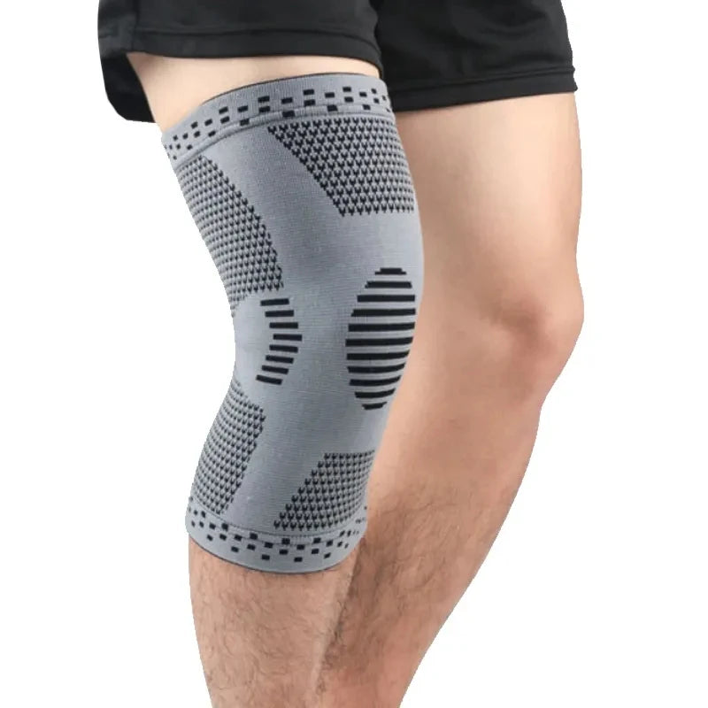 Adjustable Non-Slip Gym Fitness Knee Brace Wraps Powerlifting Knee Sleeve Supportgym Knee Compression Sleeve