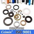 Wholesale Modified PTFE Metal Spring PTFE Seal for Vacuum Pump Wide Temperature Low Wear With V Type Spring Metric Size