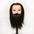 Good Quality Male Barber Practice Cutting Mannequin Head Training 100% Human Male Mannequin Head With Beard