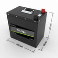 36v 100Ah   Deep Cycle Lithium Batterylithium Iron Phosphate Battery Pack