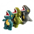 14cm Cartoon Animals Dinosaurs Plush Toys Small Dinosaur Doll Schoolbag Pendant Tyrannosaurus Rex Keychain Dinosaur Toy for Kids