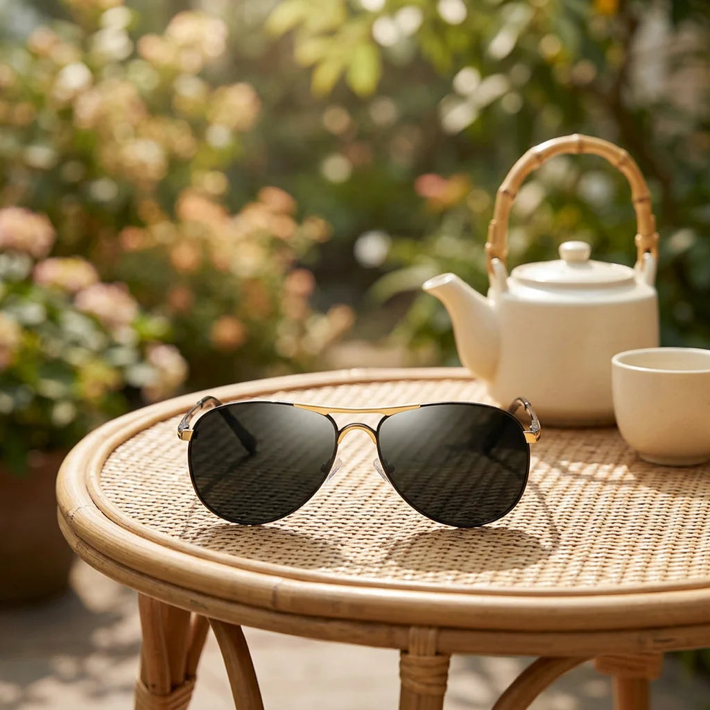 Male Vintage Driving Polarized Sun Glasses Men Pilot Style Sunglasses 2021