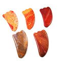 Best Price Authentic Gemstone Polished Stone Mookaite Jasper Stone Face Gua Sha Board Claw Anti-Aging