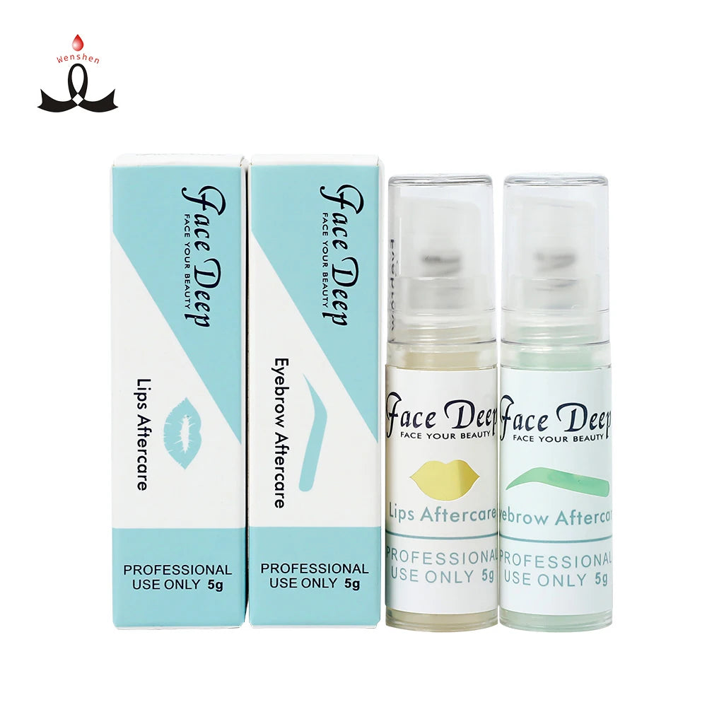 Face Deep Certified Organic Repair Premium Eyebrow Repair Cream for Microblading and Permanent Makeup