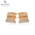 X000636101 Xuping Jewelry Environmental Copper 18k Gold Color Plated Geometry Europe and America Women Stud Earrings