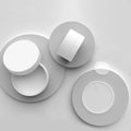 Private Label 50g 100g Empty Cosmetic Skincare Cream PP  Jar 50ml Cosmetic Plastic Jar for Cream