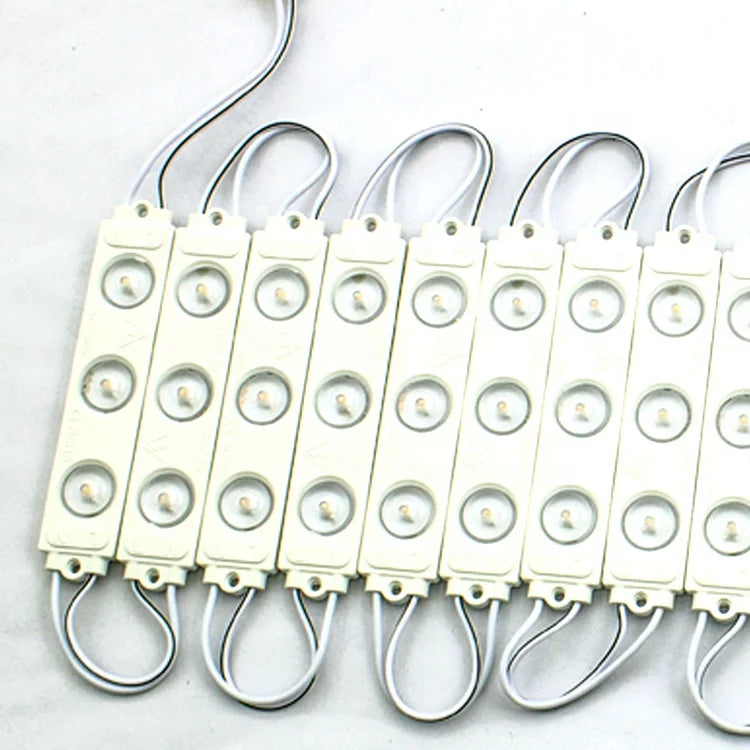 9820 AC 220V Upgraded 3W 2835 SMD LED Module IP67 Waterproof Ra85 11000K 180 Viewing Angle OEM Outdoor