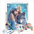 N-2140 DIY Custom 30*40 Diamond Art Paintings Kits Full Drill Round 5D Portrait for Adults Adult Portrait Diamond Paintings