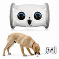 Pet Dog  Puzzle Toy Owl-Shaped Electric Toy Snack Dispenser Owl Movable Camera Interactive Robot Dogs Cat Leaky Food Toy