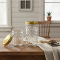 CE FCC ROHS Certified 350ml 500ml Clear Food Grade Mason Jar Airtight Leak Proof Heat Resistant Anti Drop Stackable Reusable
