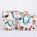 Custom Printed ECO Biodegradable Kraft Paper Tote Bags Reusable Promotional Courier Shopping Bags Christmas Crafts Photo Frames
