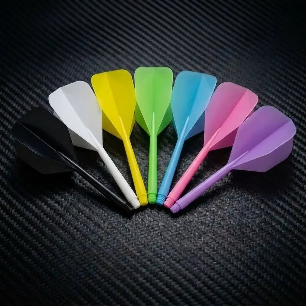 PENPEN Professional 2BA Screw PP Plastic Integrated One Piece Anti-Throw Lightweight Durable Transparent 1.65g Wing Dart Flights