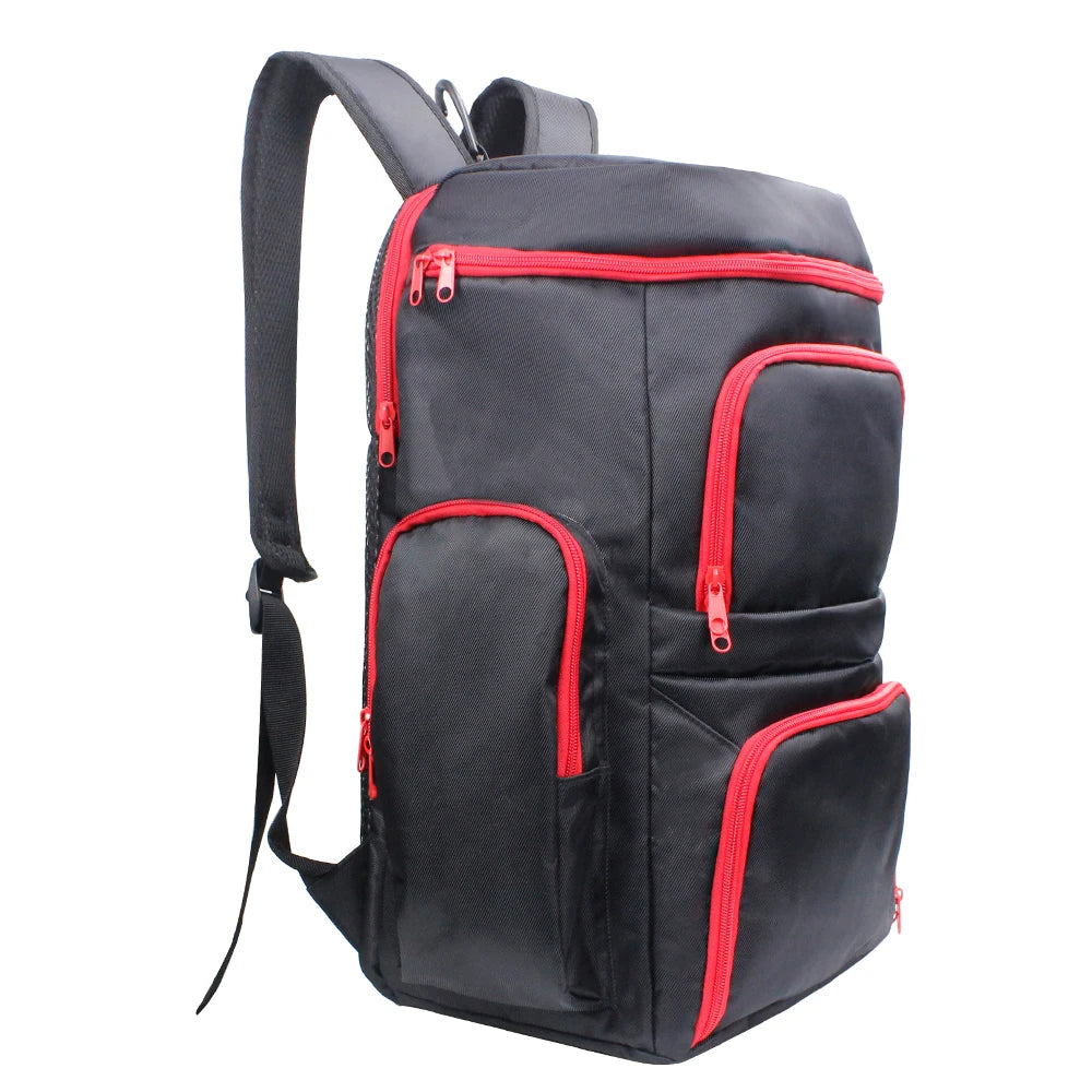 Large Capacity Water-Resistant Pickleball Backpack for Men and Women Fits 2 to 4 Paddles 50-70L Storage with Pockets