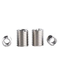 Self Tapping Threading Insert Wooden Furniture Hollow Screw Sleeve M8 Internal Thread M10 External Thread