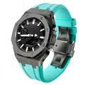 Mod Kit G Shock Ga2100 Stainless Steel Metal Watch Strap Band  Case for  Oak Montre G Shock Ga2100