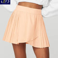 Wholesales Pocket Flared Sports Pleated Dress Fashion Golf Skorts for Woman Tennis Skirt