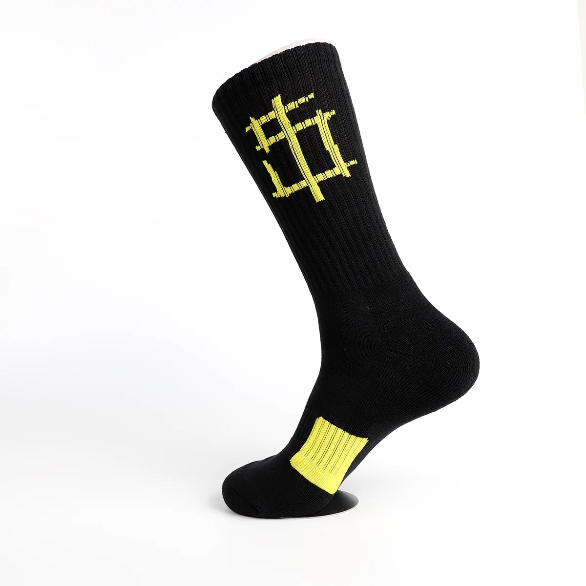 WEIRAN Custom Socks Logo Sports Colorful Cotton Letter Crew Custom Men  Tennis Socks Terry Socks