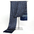 Natural Silk Men's Soft Satin Printed Plain Luxury Scarf 27cm X 170cm