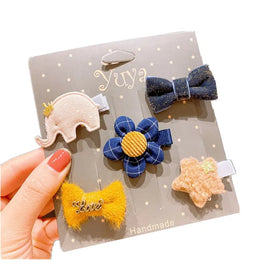 Mixed Styles Puppy Dogs Accessories Hair Bows Pet Grooming Dog Hairpin