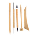 XinBowen Hot Selling Art Pottery Clay Tool 5 Pcs Sculpture Clay Knife Stainless Steel Clay Tool Set