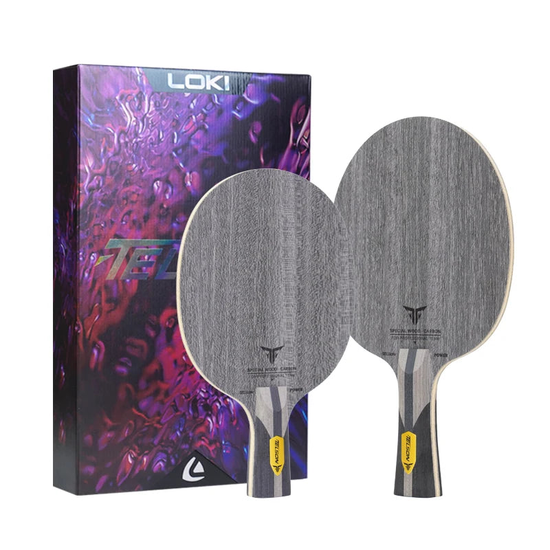 Loki Telson Power Professional Table Tennis Racket Bottom Plate Koto Surface Carbon Fiber Table Tennis Blade