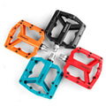 Mountain Bike MTB Pedals Multi Colors Wide Flat Platform Bicycle Pedal