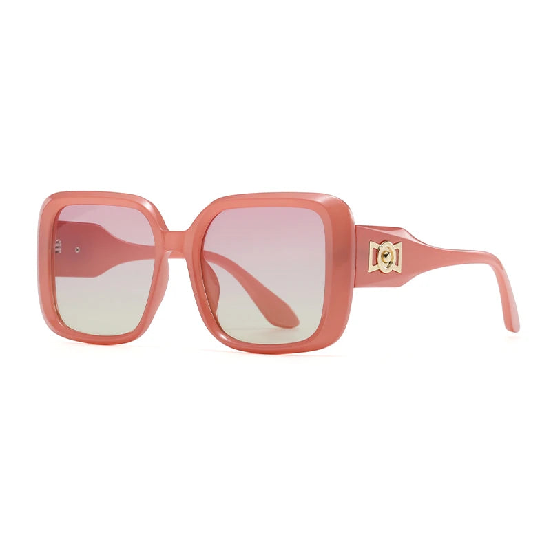 TR90 Women Oversized Square Sunglasses Brand Designer Fashion Sun Shades Custom logo Sun Glasses
