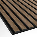Soundproof Akupanel Pet Felt Backing Slat Panels Wooden Slat Acoustic Panels Decorative Acoustic Wall Panel