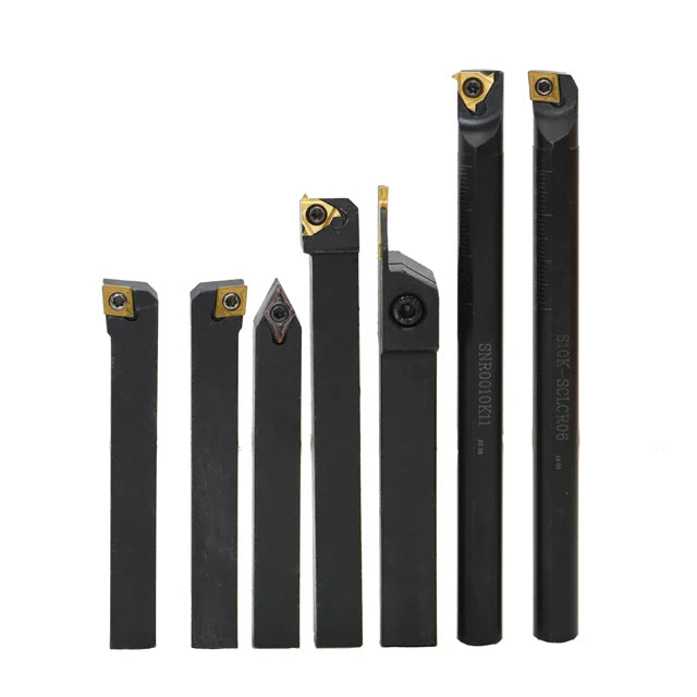 Turning Tool Set Super-hard 40cr Mental Lathe Tools Inserts Carbide Tool Holder