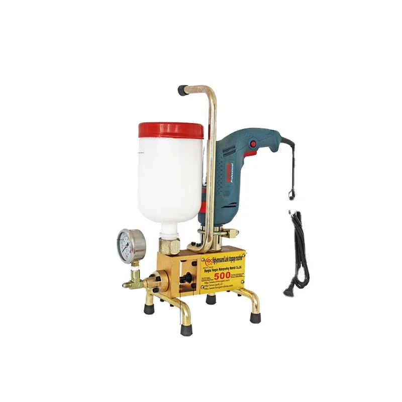 Waterproof Grouting Machine Stop Water Leakage and Crack Repair Polyurethane Epoxy Resin Injection Grouting Pump Machine