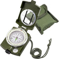 JOHOLD Outdoor Multifunctional Zinc Alloy Compass with Map Measurer Distance Calculator