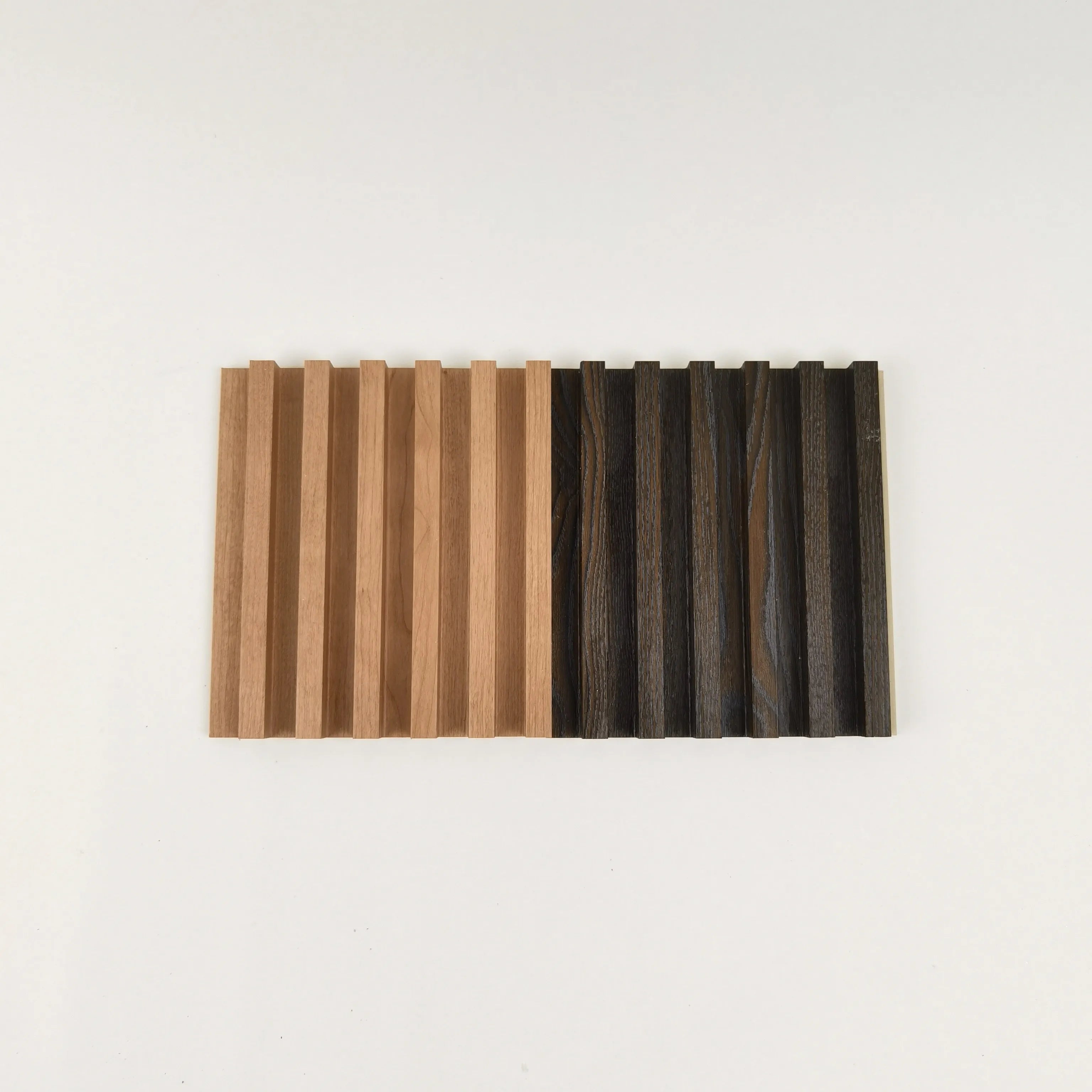 Modern Style WPC Fluted Wall Panel for Ceiling and Wall Cladding Waterproof Soundproof Heat Insulation Household Use