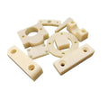 Imported Natural PEEK PTFE Gear Parts and Other Special-shaped Processing Workpiece Factory Price Production