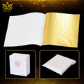9*9cm High Quality Imitation Gold Leaf Sheets for Applying Gilding Nail Art Gold Foil to Stick Crystal Mud Draw Art