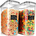 OWNSWING 2 Pack  EXTRA Large Airtight Food Storage Cereal Containers for Bulk Food Storage BPA-Free Pantry Organization