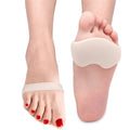 Gel Metatarsal Brace Sleeve Pads Ball of Foot Pain Relief Soft Gel Cushions Help Metatarsalgia Mortons Neuroma Calluses Blisters