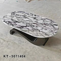Modern Luxury Furniture Coffee Tables Rectangle Stone Living Room Coffee Table