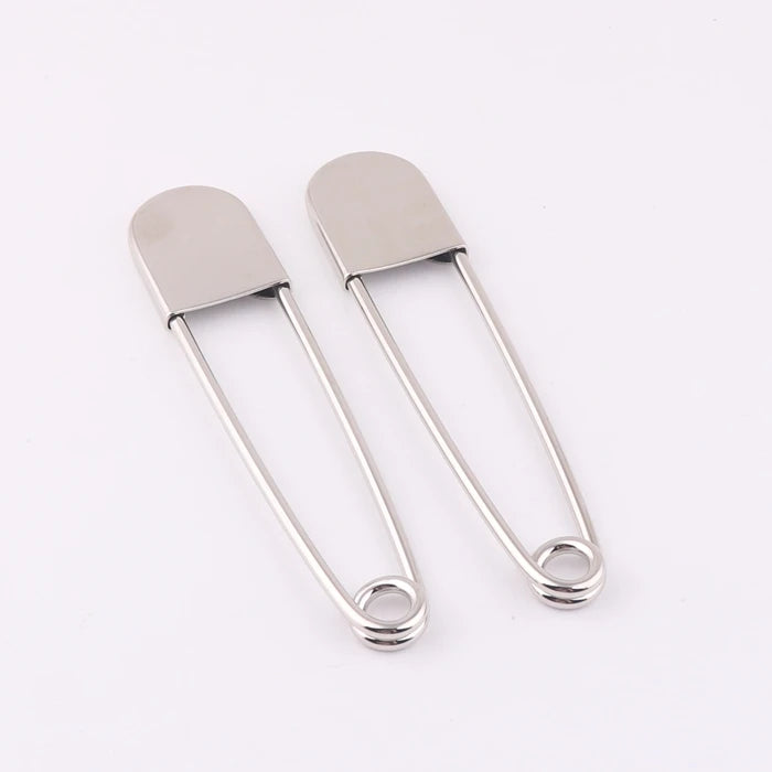 Factory Wholesale 5 Inch Stainless Steel Metal Laundry Safety Pin for Garment Accessories