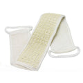 Natural White Loofah Belt Scrubber Sponge Spa Bath Body Skin Cleaning Tool for Massage Smell Removal Dehumidification