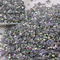 Wholesale 1440pcs Crystal AB Hot Fix Flatback Rhinestones  SS4 SS6 SS8 Loose Hotfix Glass Rhinestones for Dress