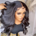 Invisible Knots Natural Color Virgin Brazilian Cuticle Aligned Human Hair 5*5 HD Lace Frontal Closure Wigs